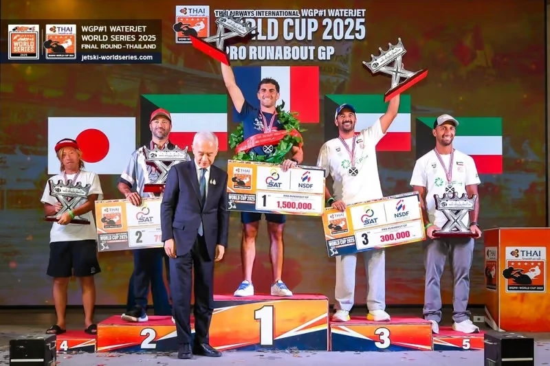 François Medori Champion du Monde en Thaïlande